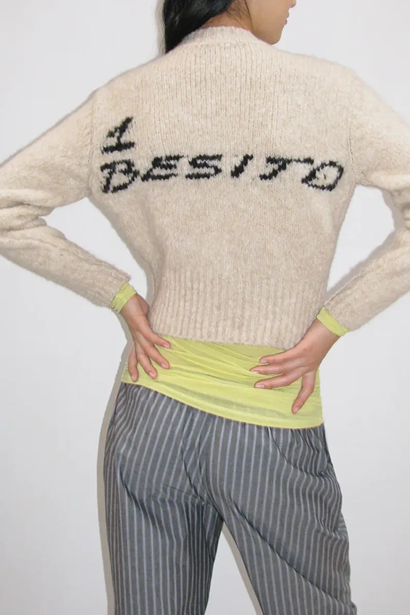 1Besito Zip - Ecru