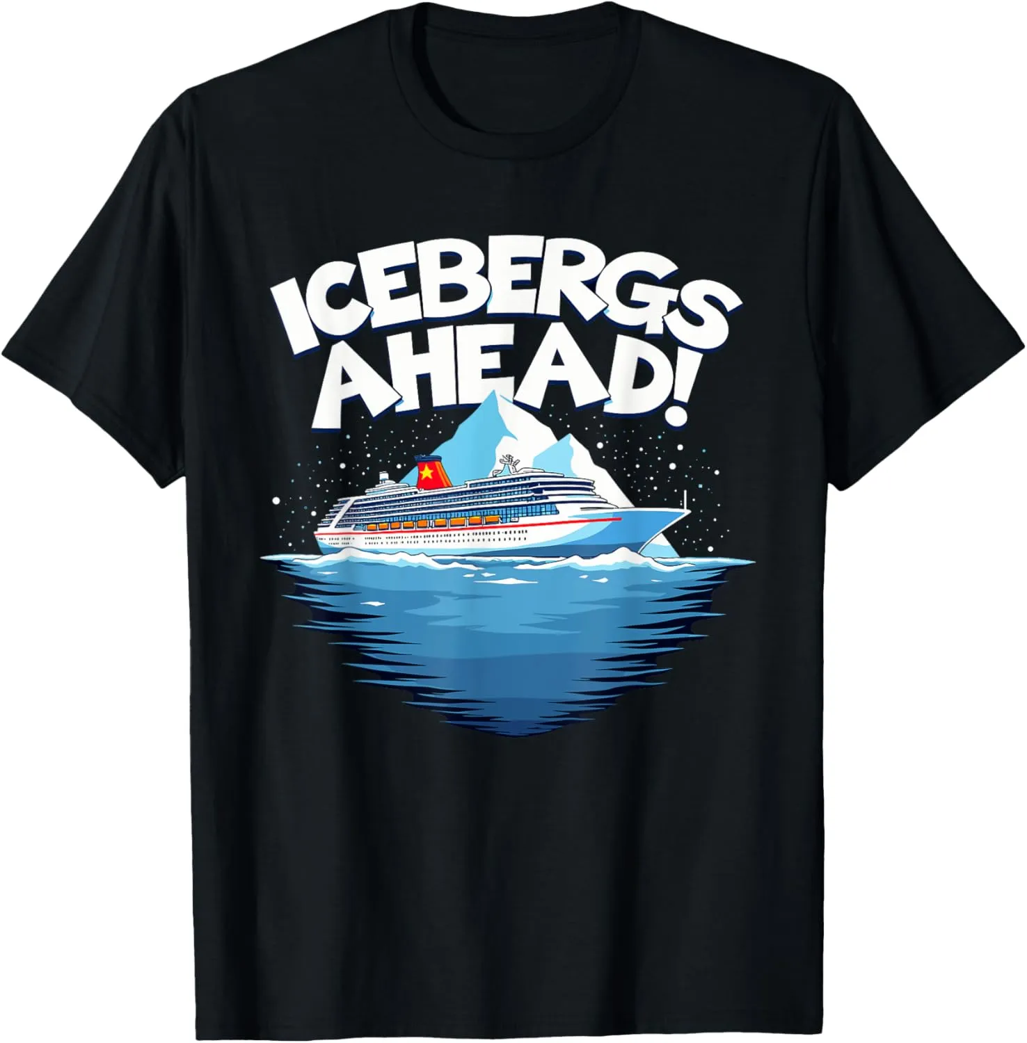 Alaskan Cruises Glacier Adventure Scenic Travel Souvenir T-Shirt