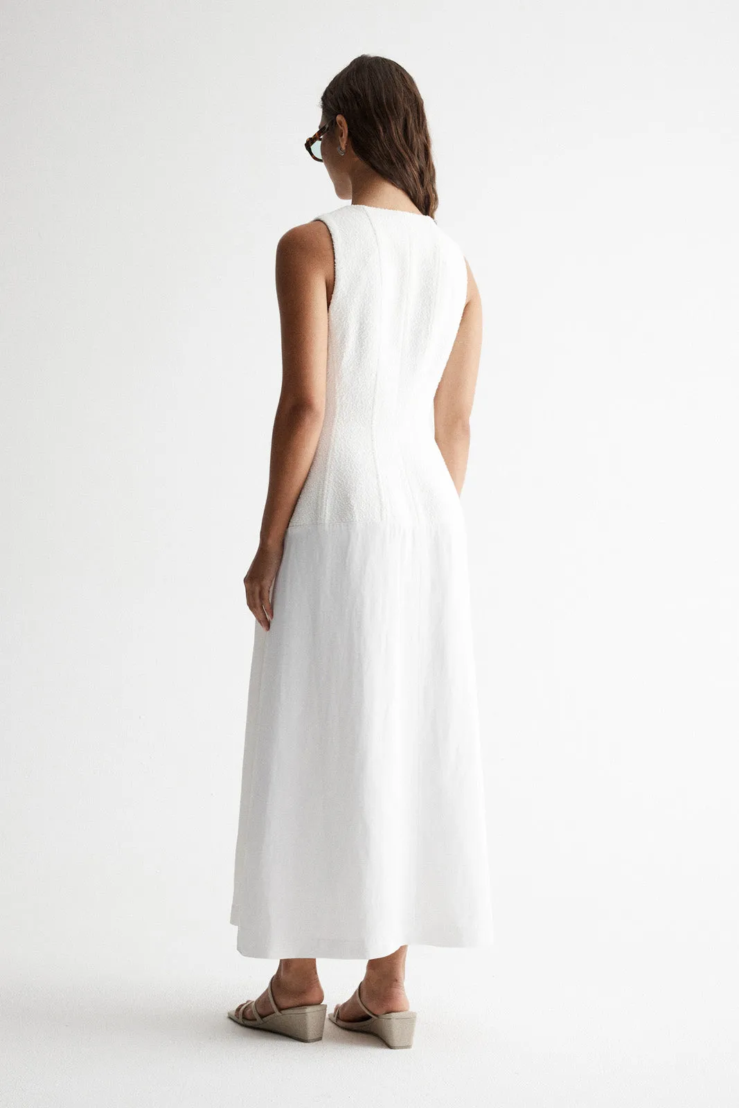 April Dress Ivory
