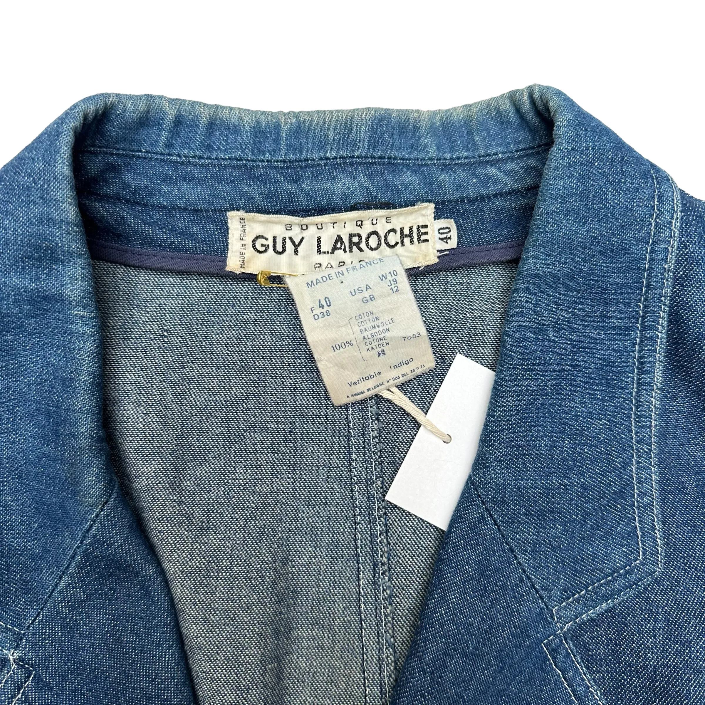 Blue Denim Vintage Jacket - M