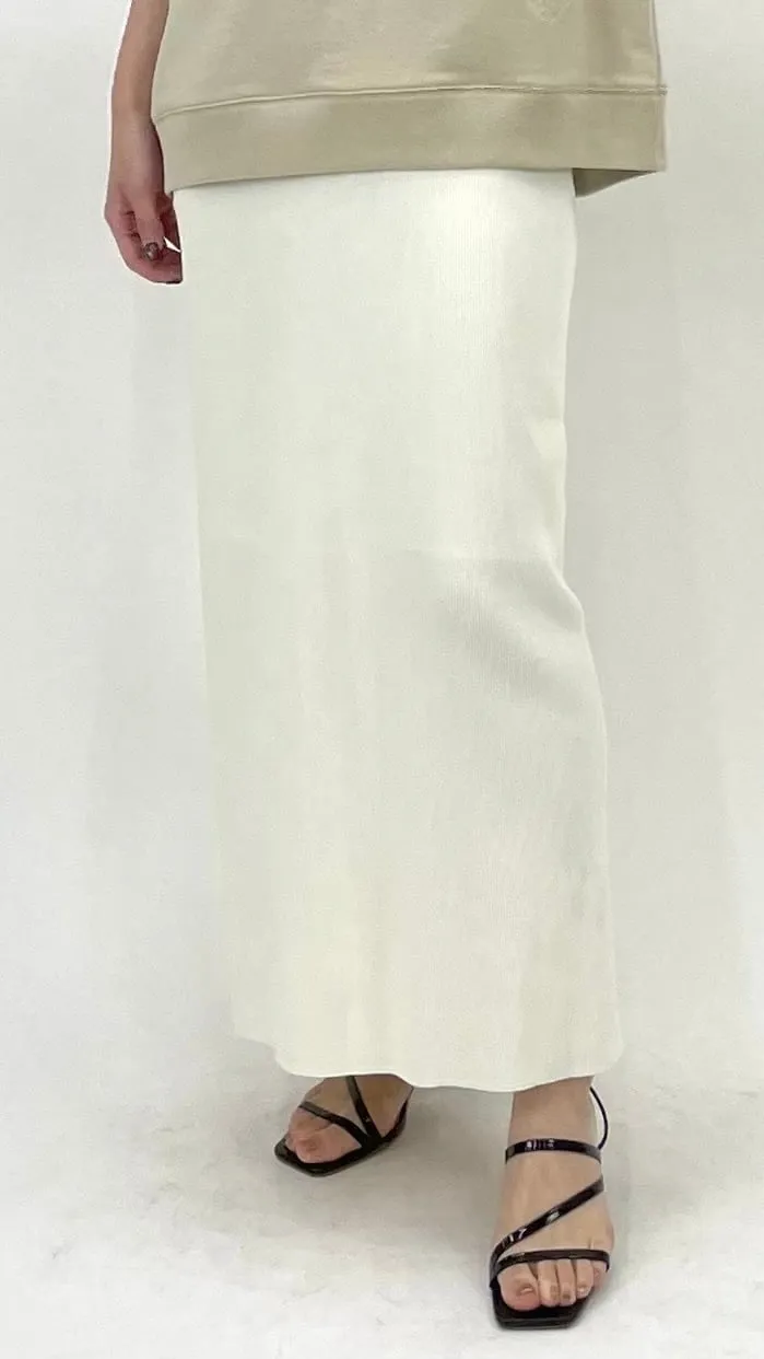 cafune<br> stretch jersey tight skirt