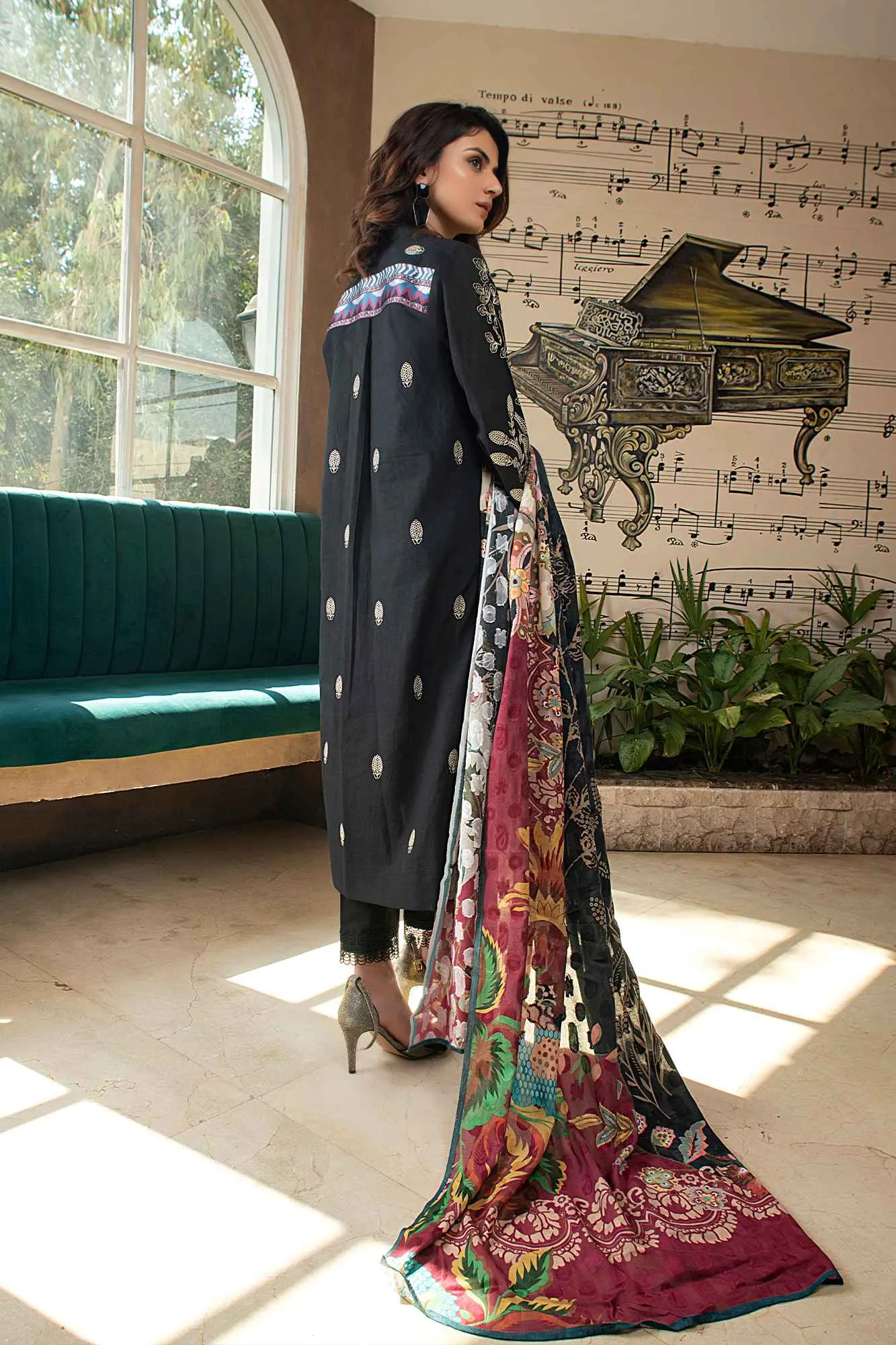 Chandelier by Mystique Unstitched 3 Piece Festive Lawn Collection'2022-AF-10