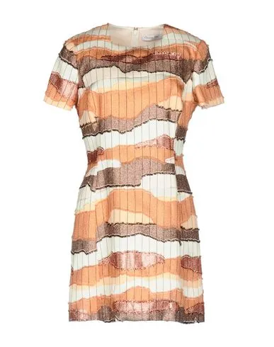Dior Women Short dress Bronze 8 UK