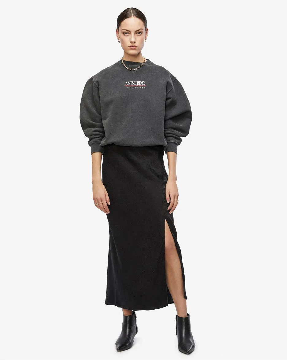 Dolly Silk Skirt - Snake Print