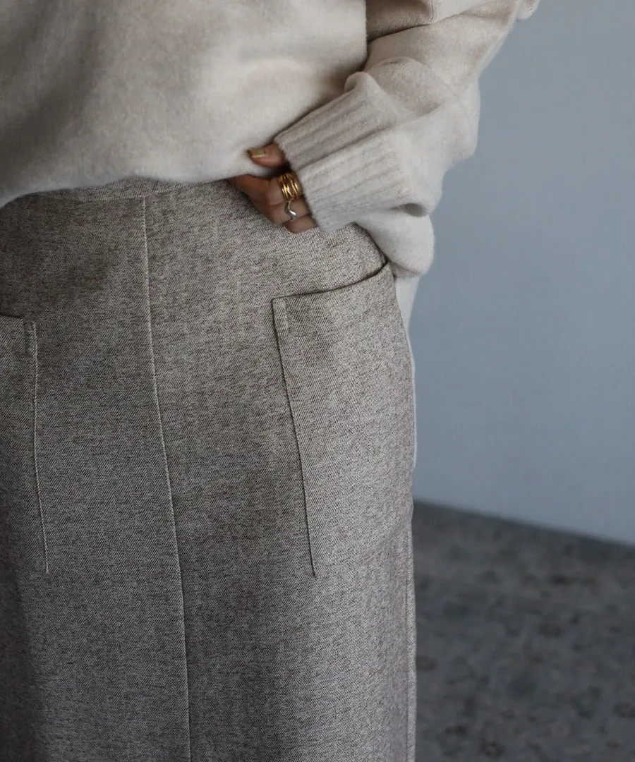 double pocket tight skirt