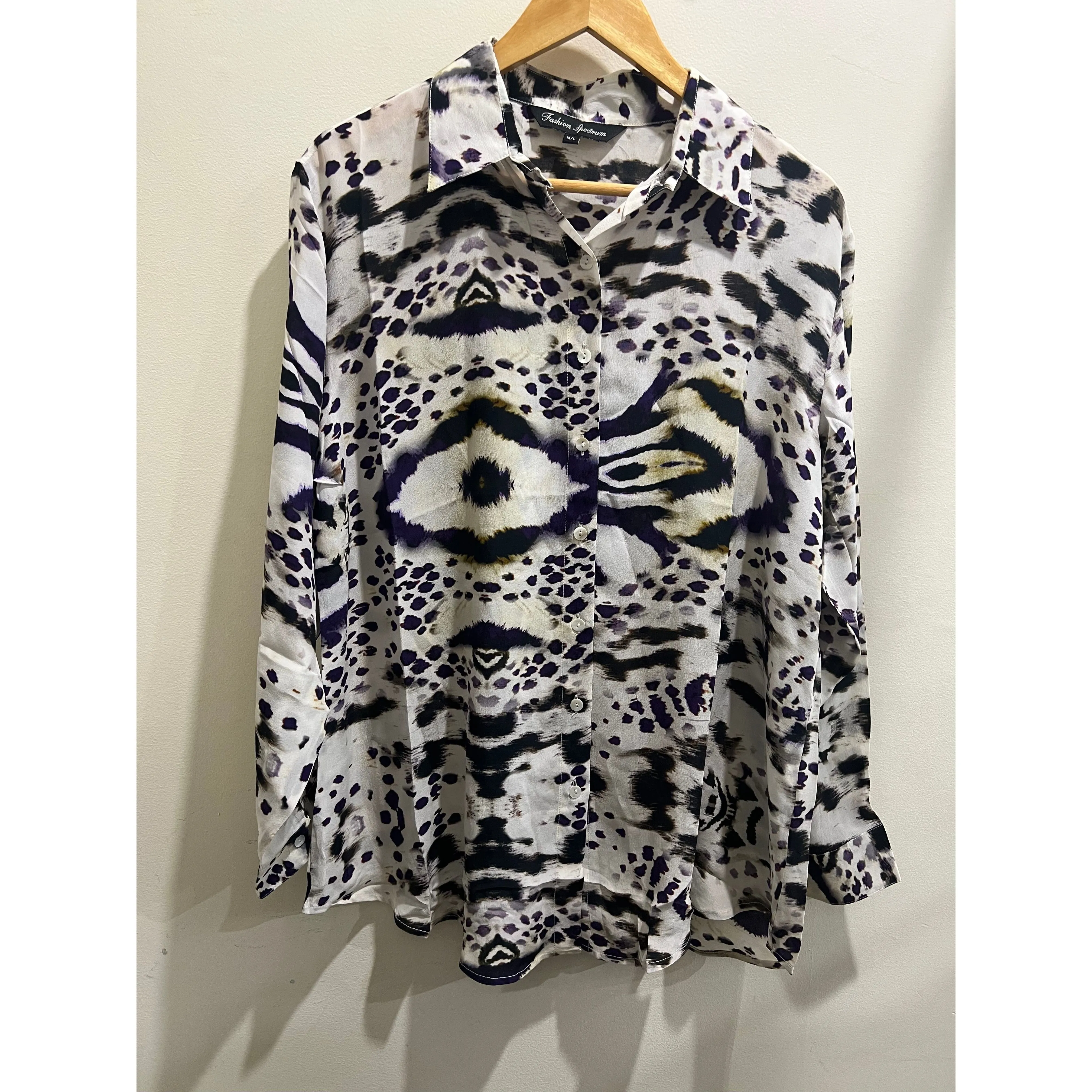 Fashion Spectrum - 100% Silk Shirt