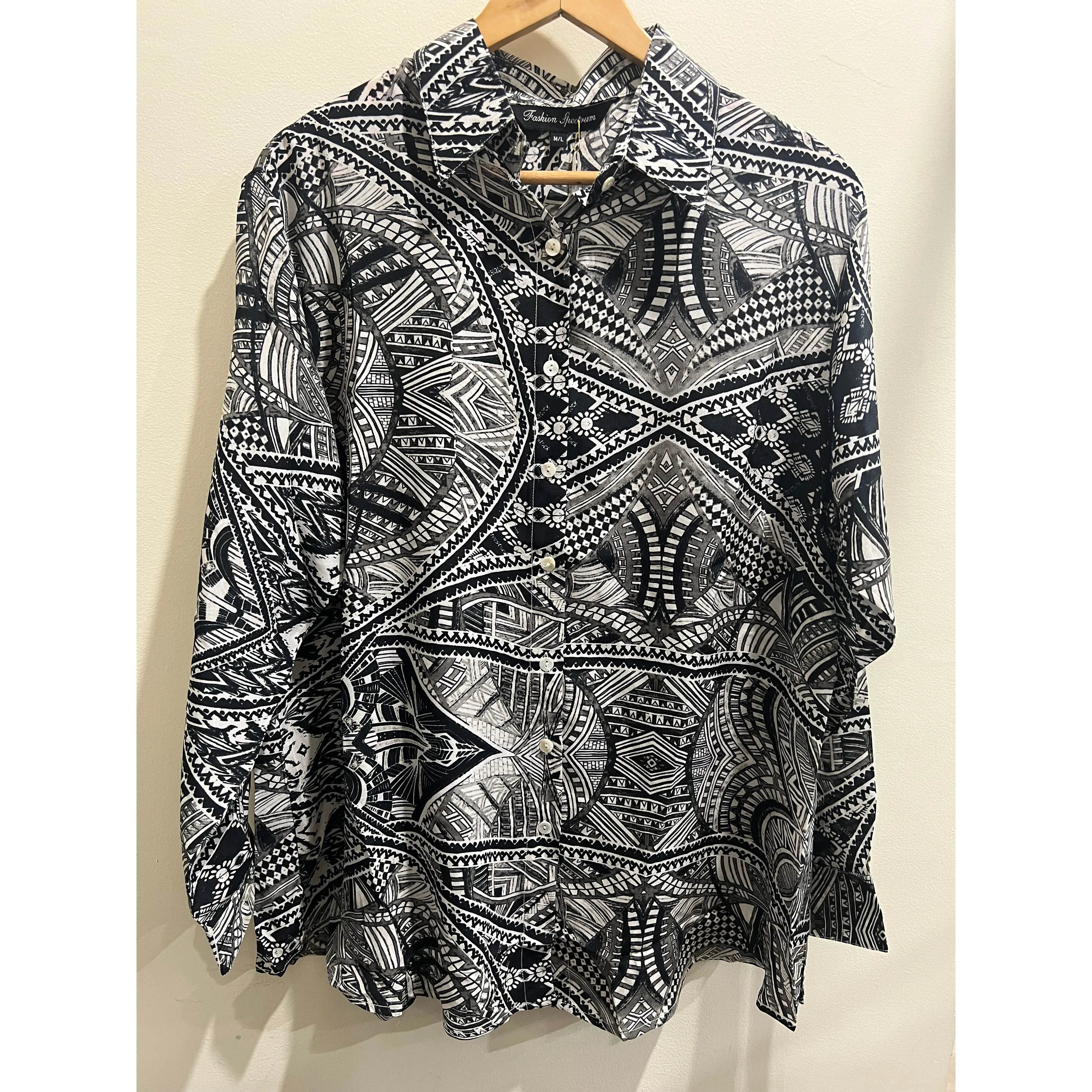 Fashion Spectrum - 100% Silk Shirt