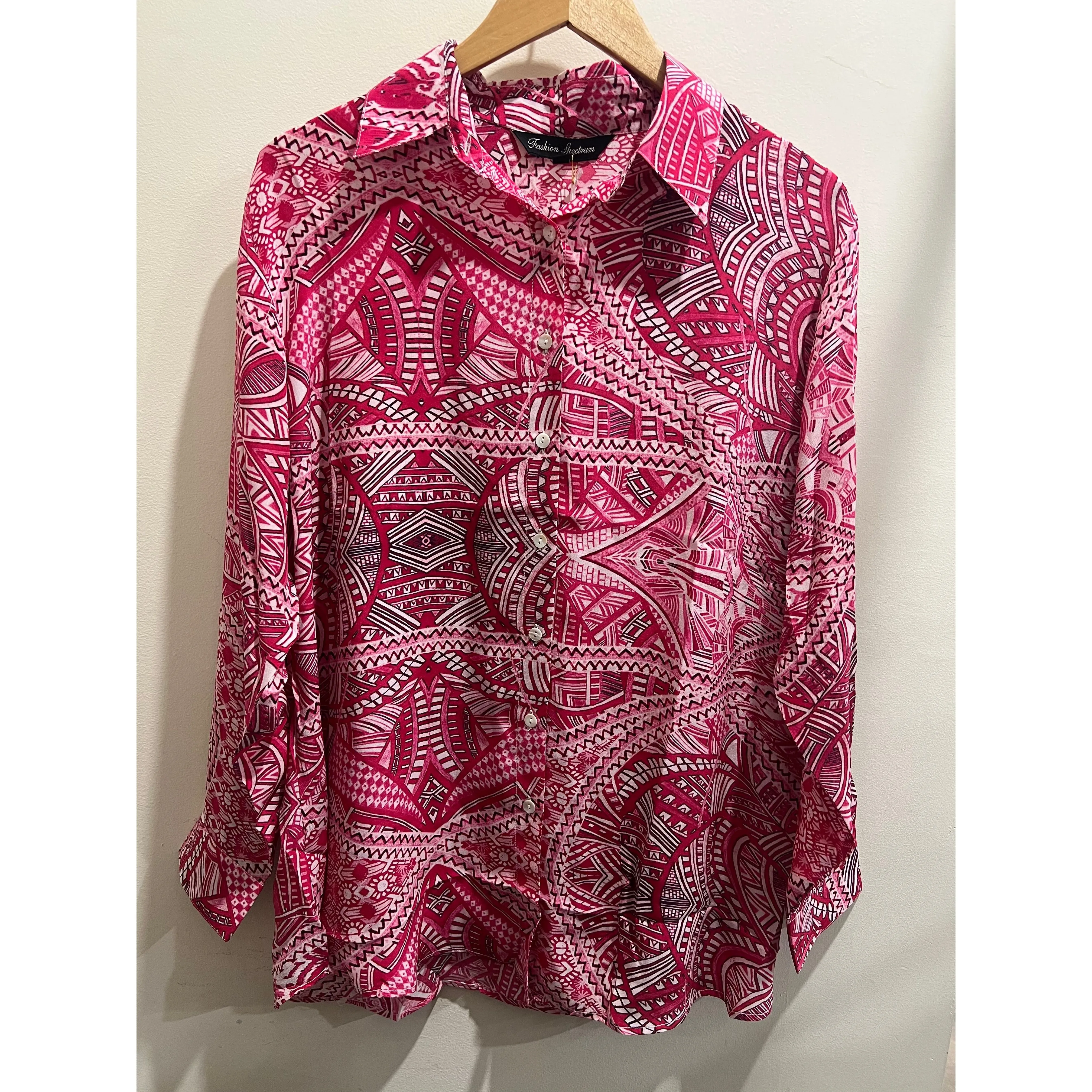 Fashion Spectrum - 100% Silk Shirt