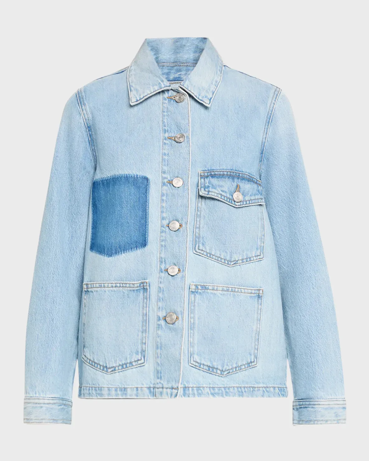 FRAME Chore Denim Jacket vesper