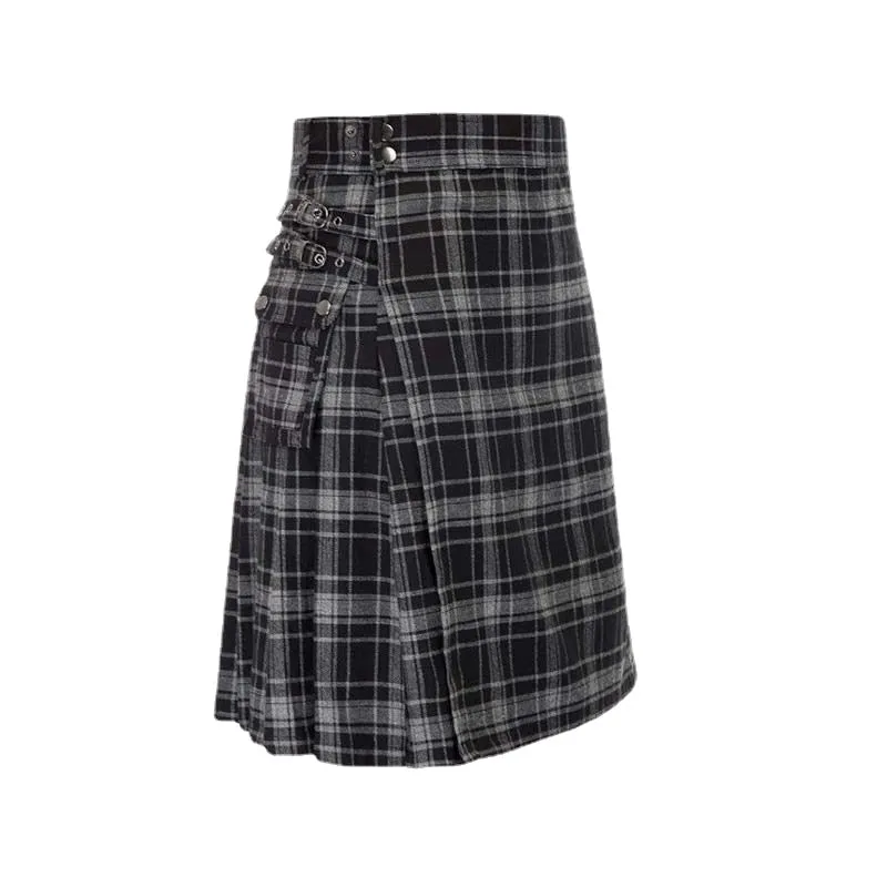 Funki Buys | Skirts | Men's Modern Highland Tartan Kilts | Gothic