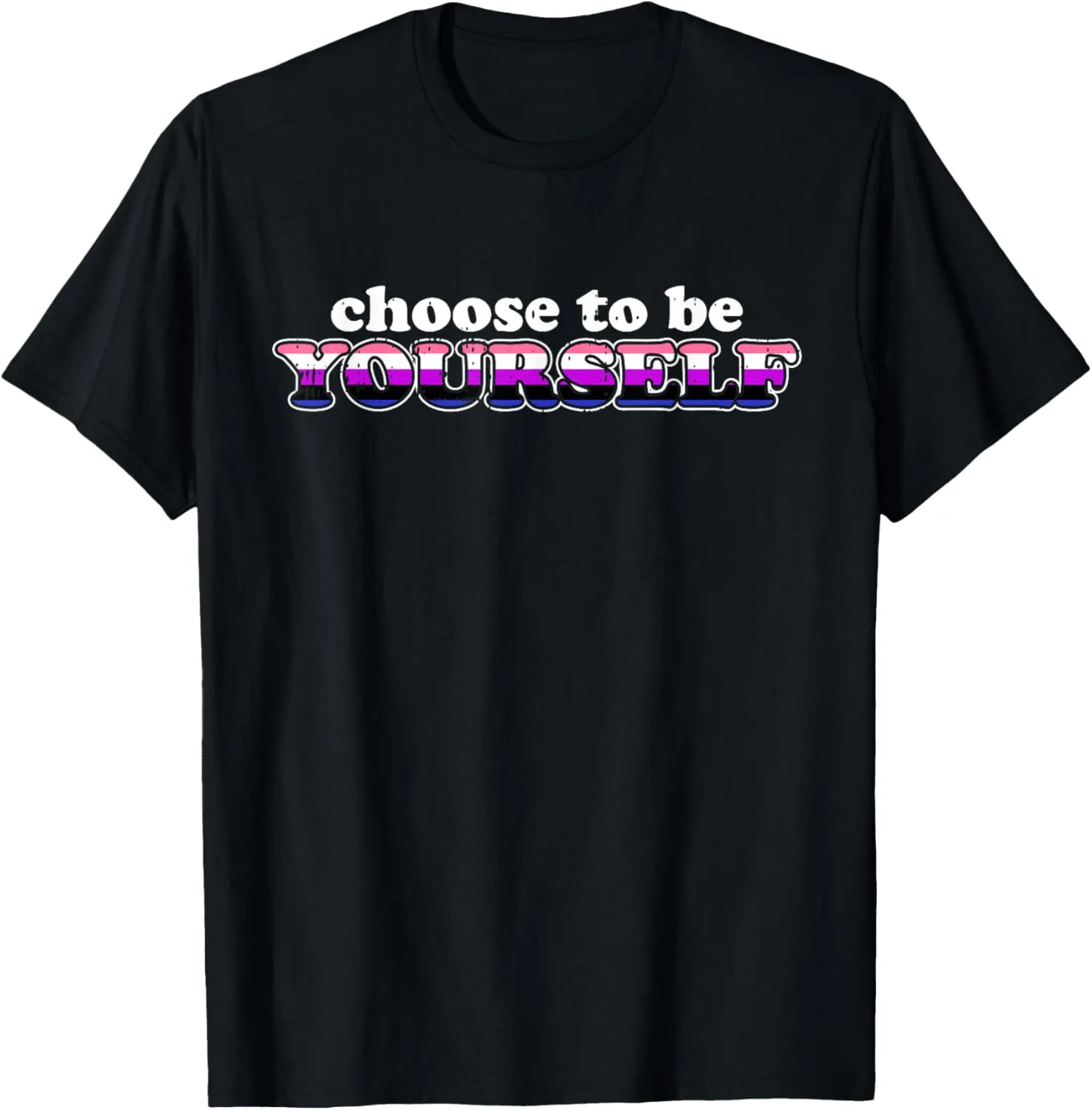 Genderless Neutral Non Binary - Pride Gender Fluid T-Shirt