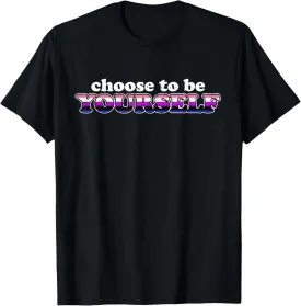 Genderless Neutral Non Binary - Pride Gender Fluid T-Shirt