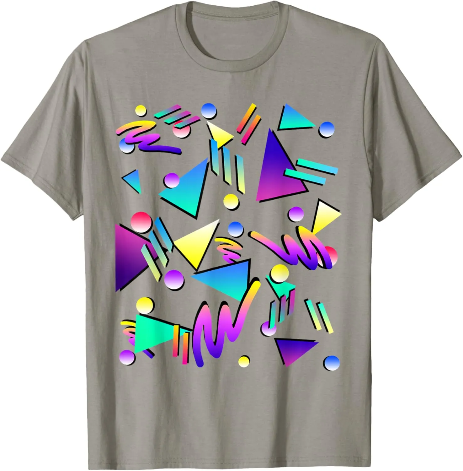 Geometric Pattern 90s T-Shirt | 80s retro t shirt
