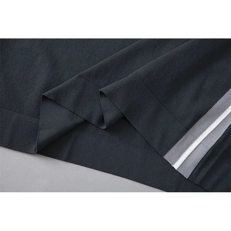 Hnzxzm Fashion Men Versatile Short Sleeve T-shirt Summer Male Clothes Korean Streetwear Casual O-Neck Basic Bottoming Ice Silk Thin Top