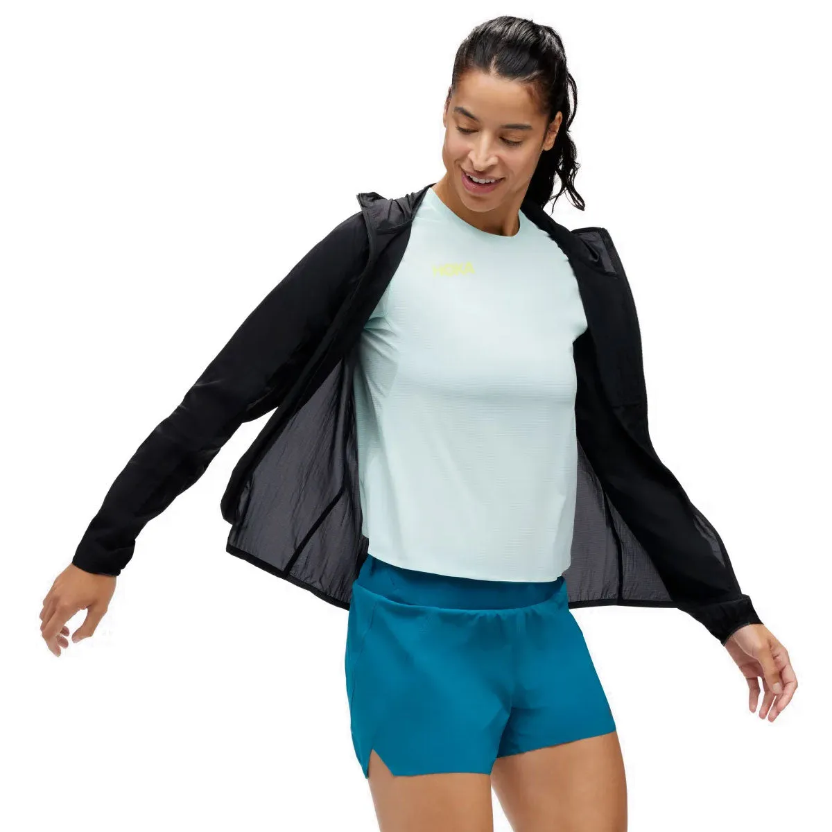 Hoka Skyflow Jacket - Womens - Black