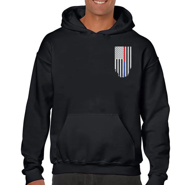 Hoodie - Dual Line Honor & Respect