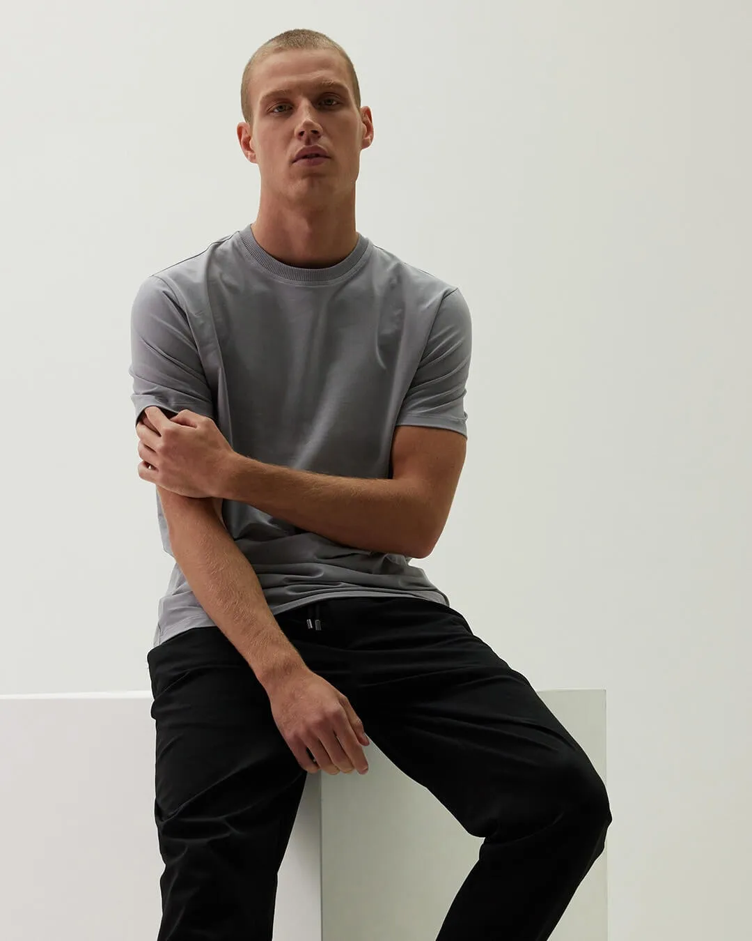 Ice Cotton Stretch T-Shirt