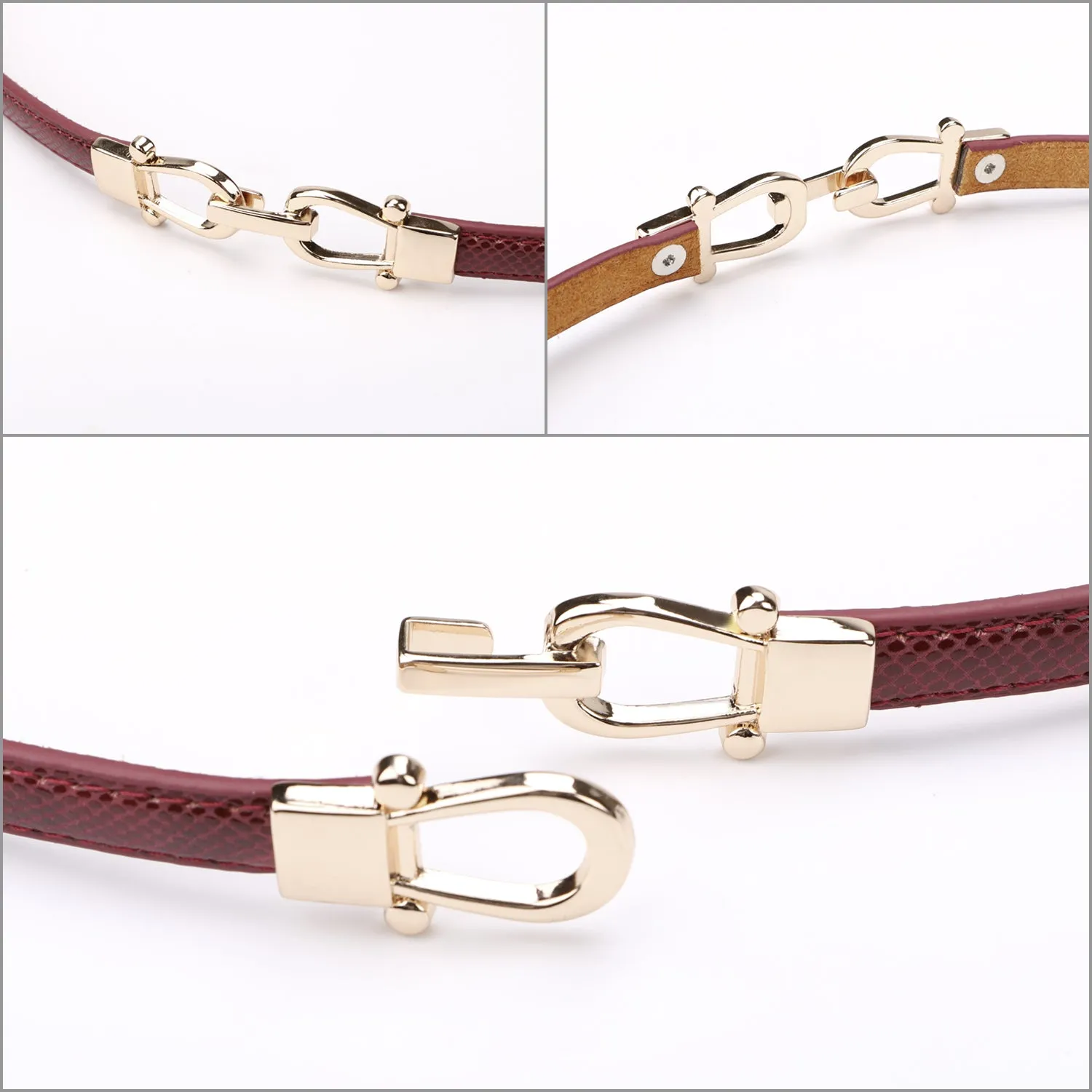 Ideal Smart Belt - Red Leather