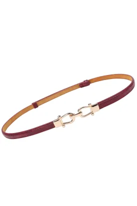 Ideal Smart Belt - Red Leather