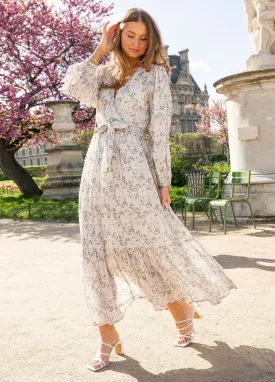 Ingrid Maxi Dress Pastel Blue