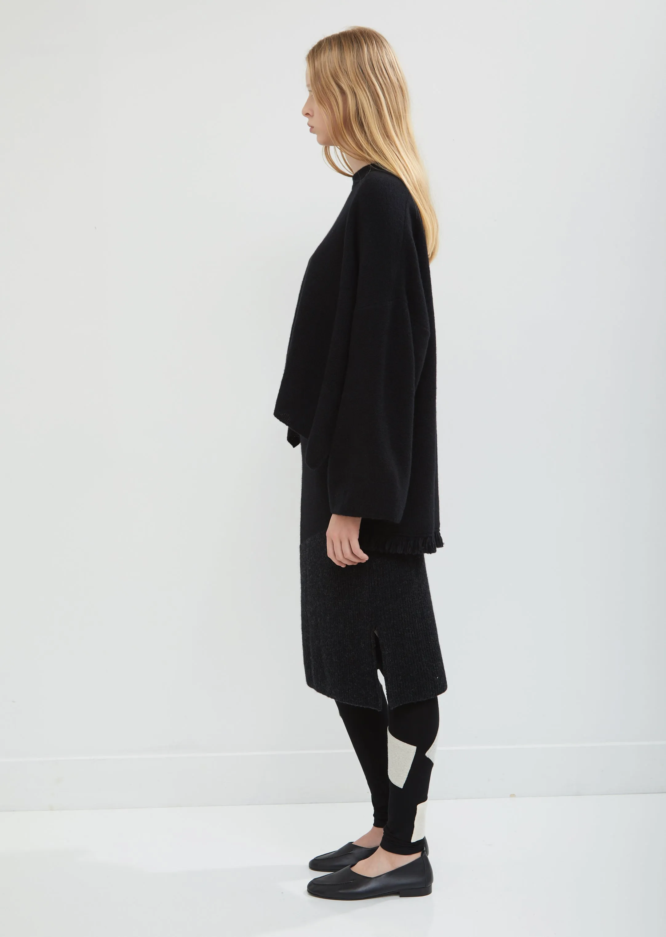 Intarsia Tight Skirt
