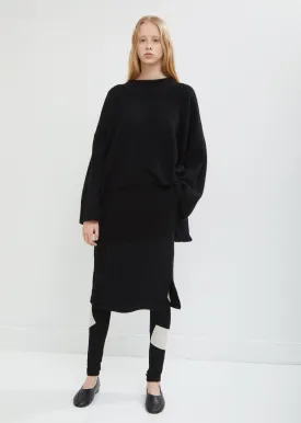 Intarsia Tight Skirt