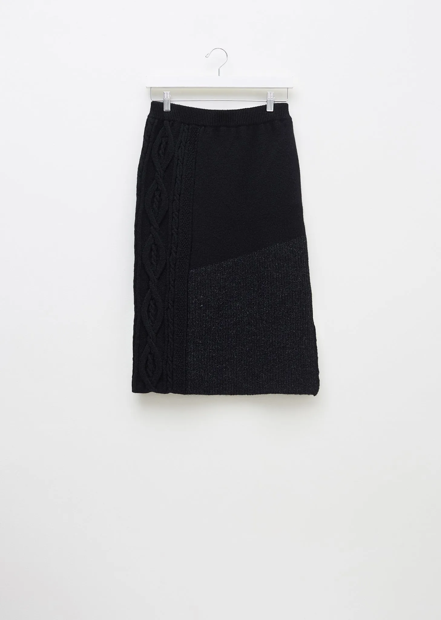 Intarsia Tight Skirt