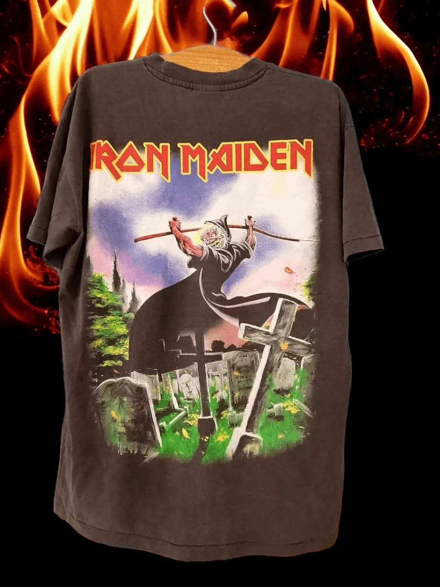 Iron Maiden single stitch t shirt