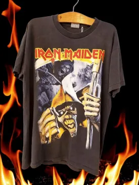 Iron Maiden single stitch t shirt