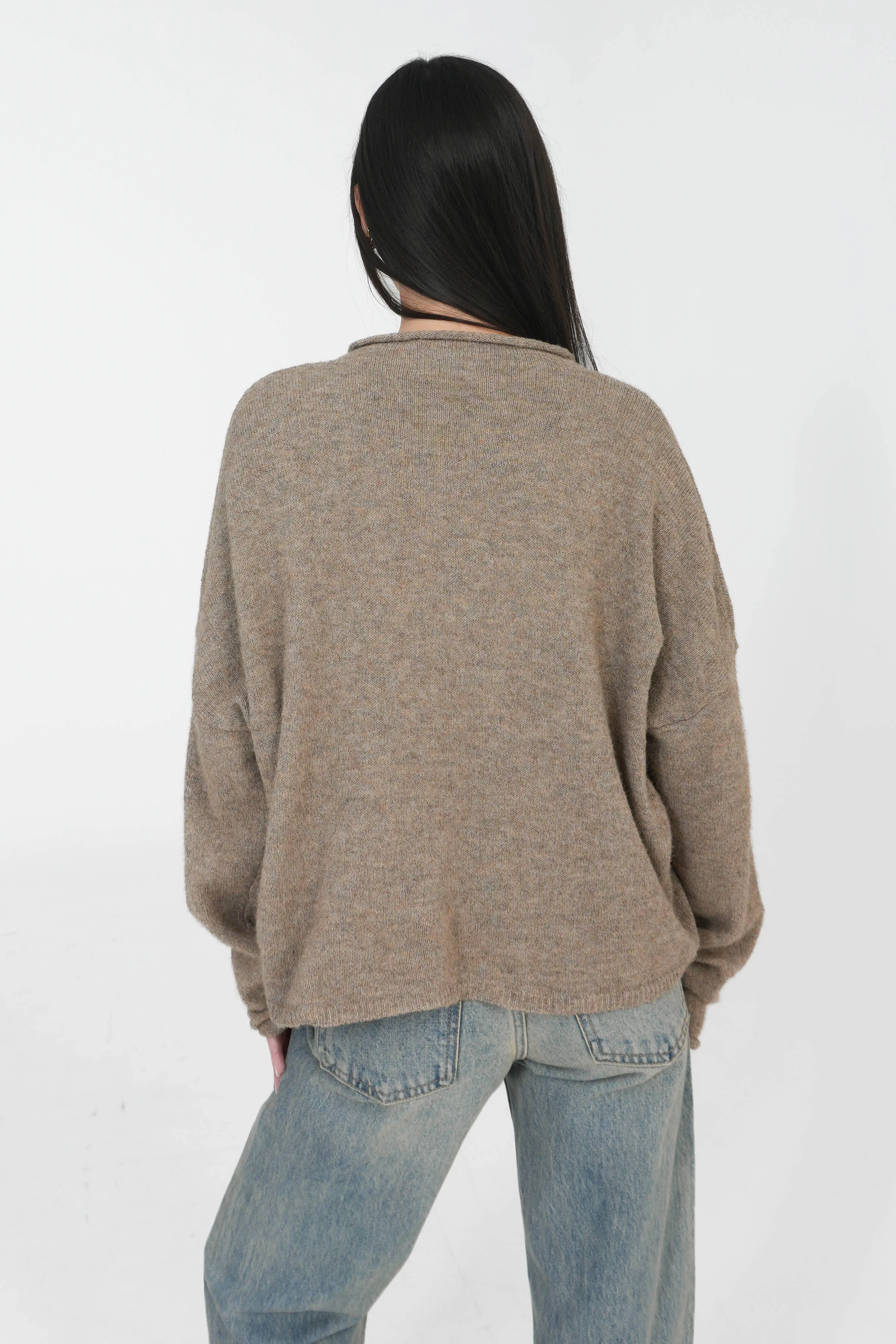 Phoebe Cardigan in Mocha