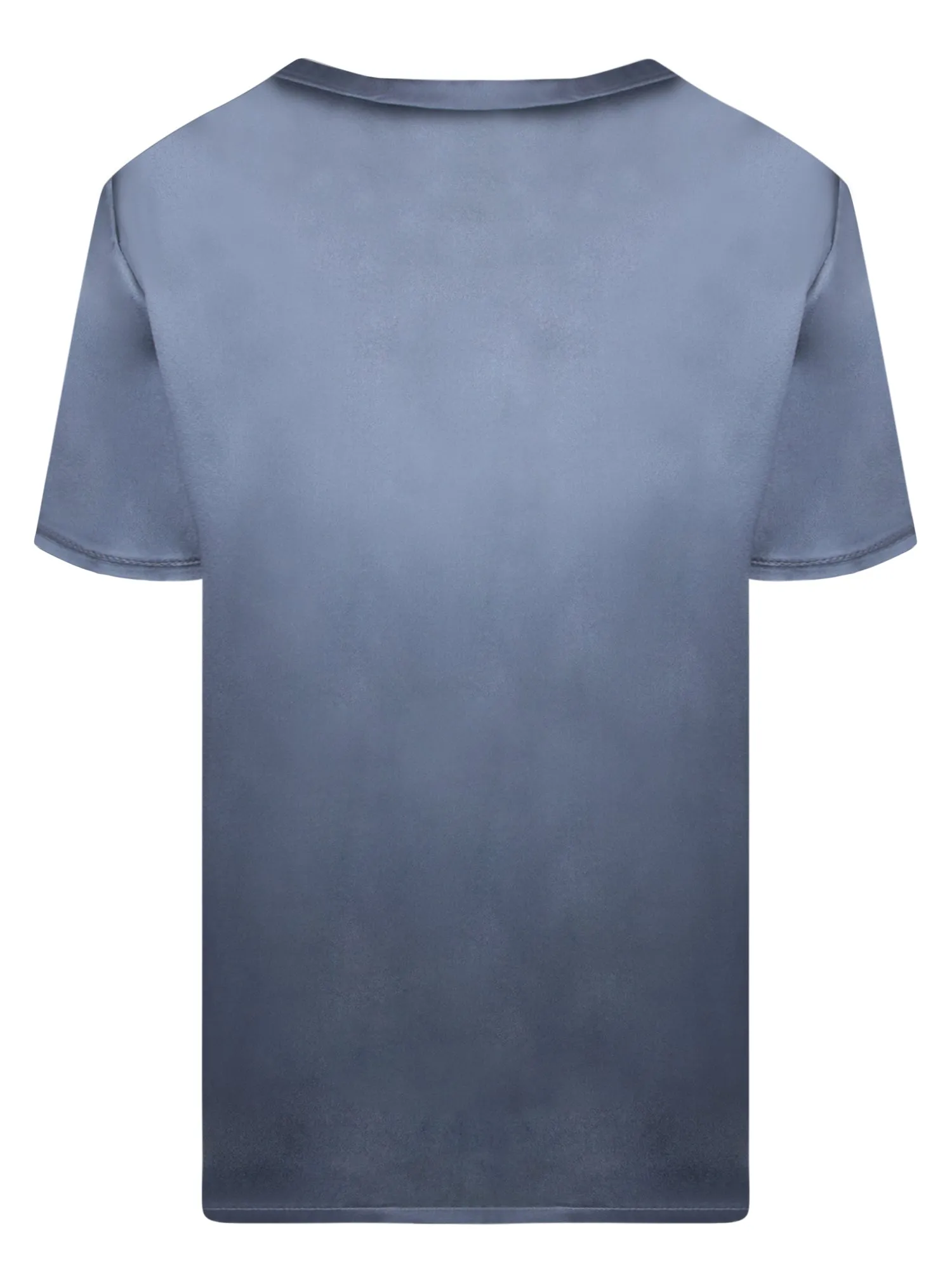 Powder Silk Satin T-Shirt