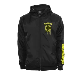 SCARFOLD - "Graffiti" Black Windbreaker