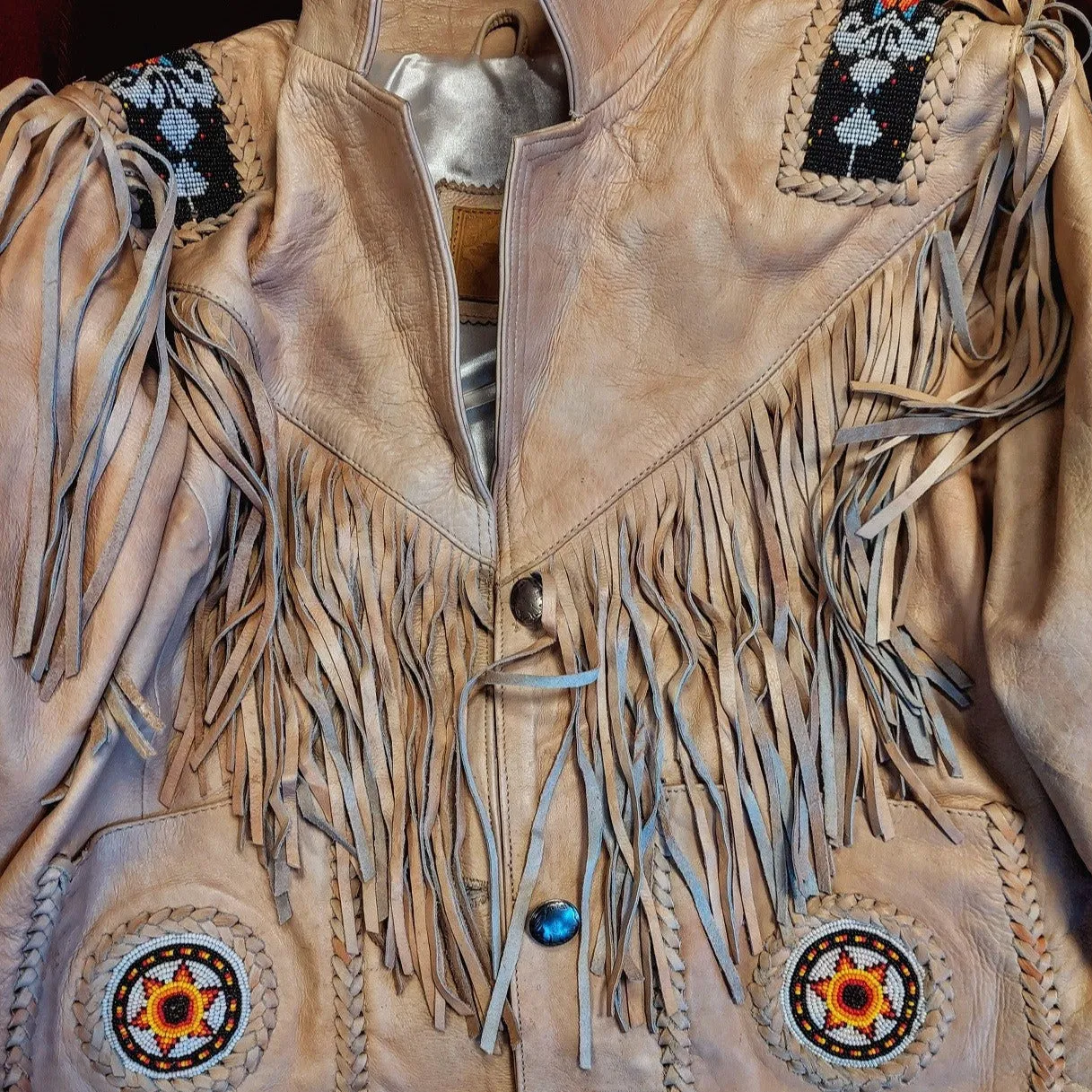 SHORT WESTERN LEATHER JACKET