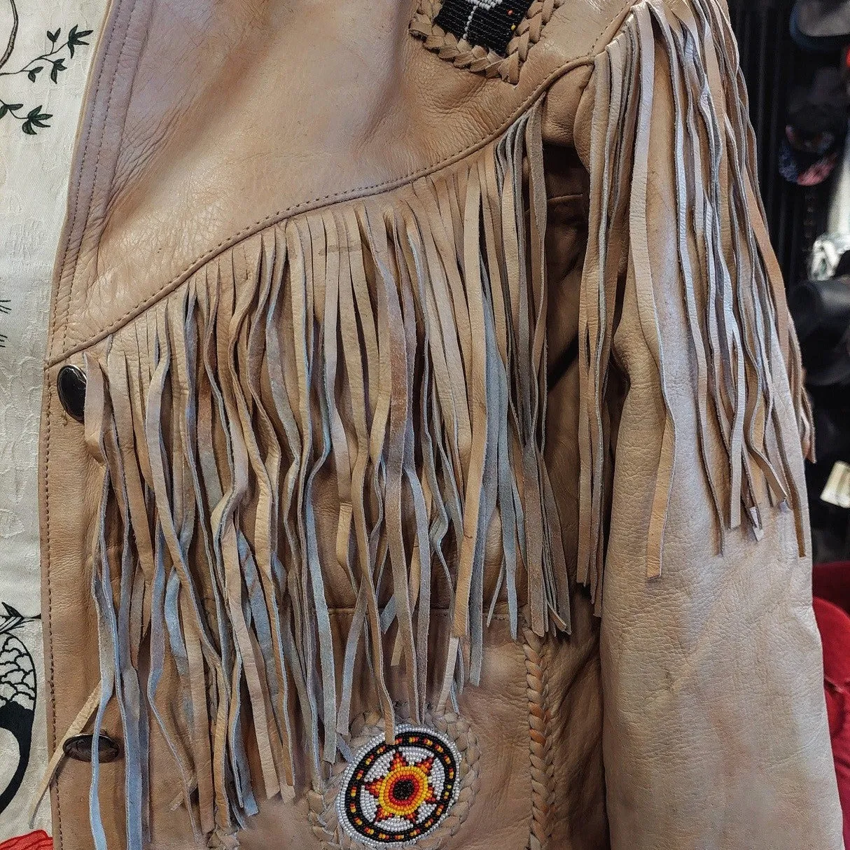 SHORT WESTERN LEATHER JACKET