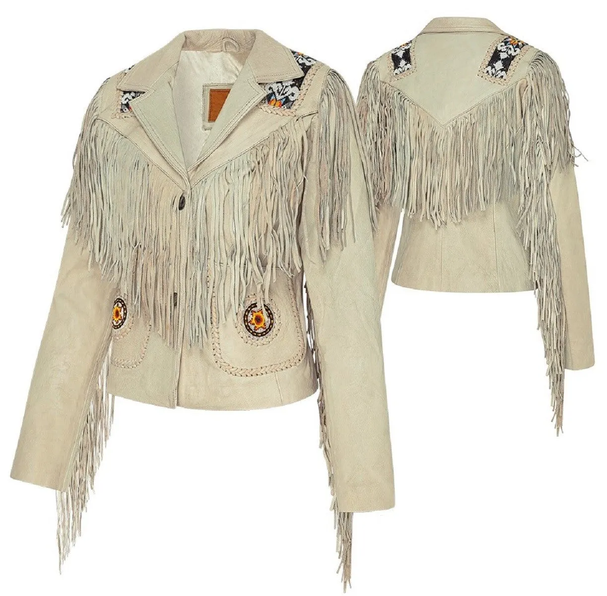 SHORT WESTERN LEATHER JACKET