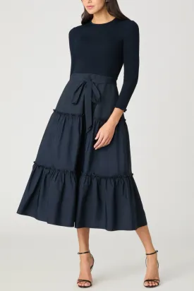 Shoshanna Magda Dress Navy