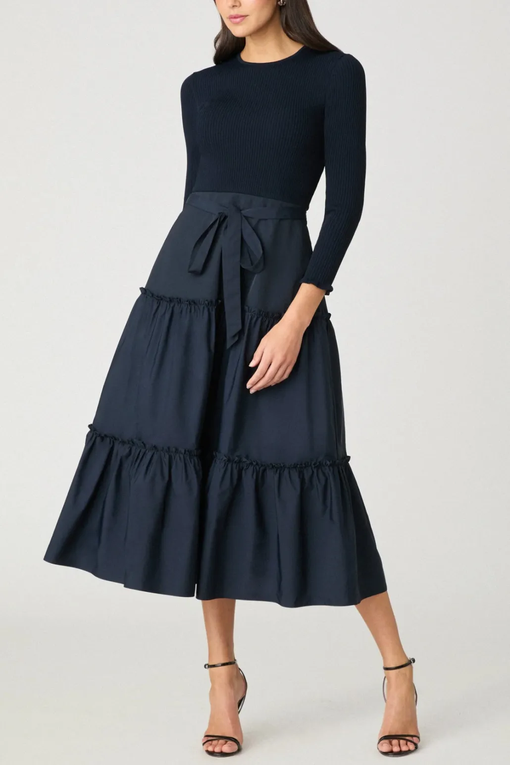 Shoshanna Magda Dress Navy