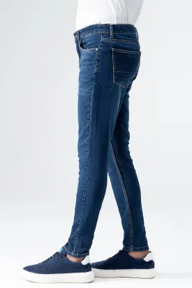 SKINNY LEG DENIM  JEANS DARK BLUE