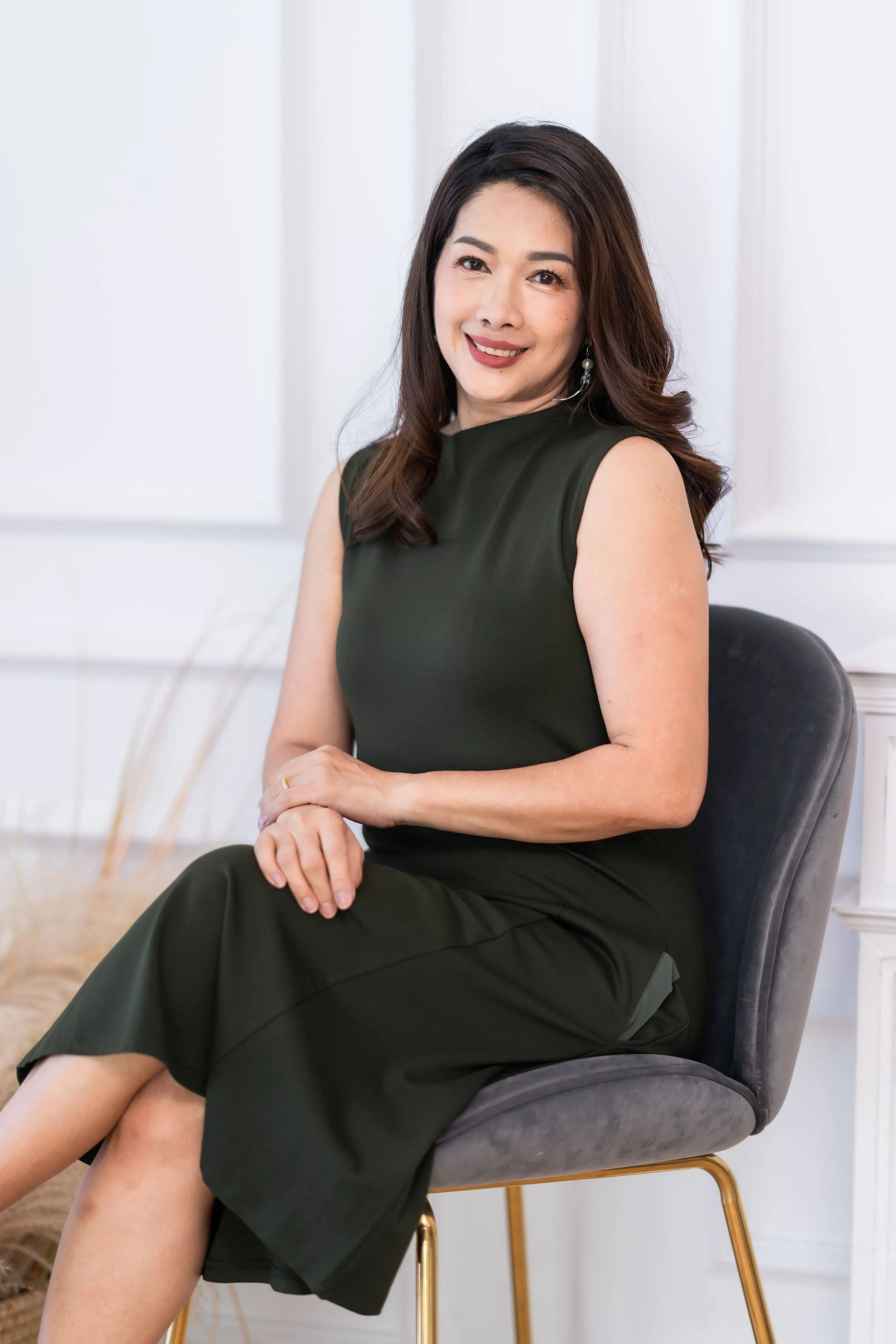 Sleeveless Midi Dress