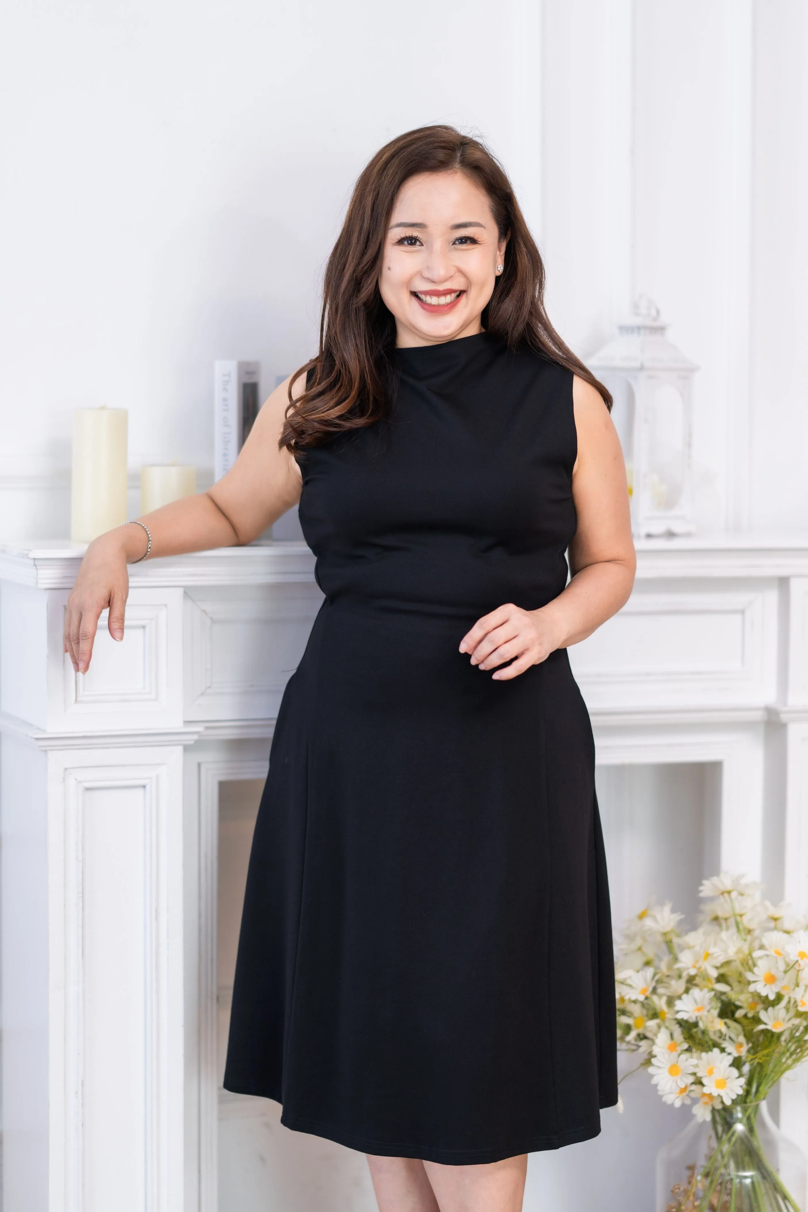Sleeveless Midi Dress