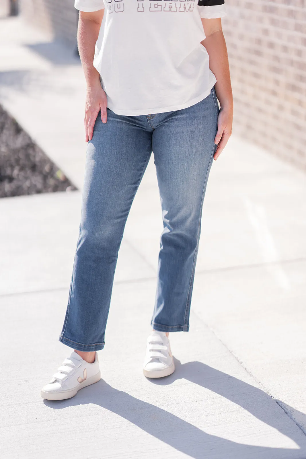 SPANX Straight Leg Jeans
