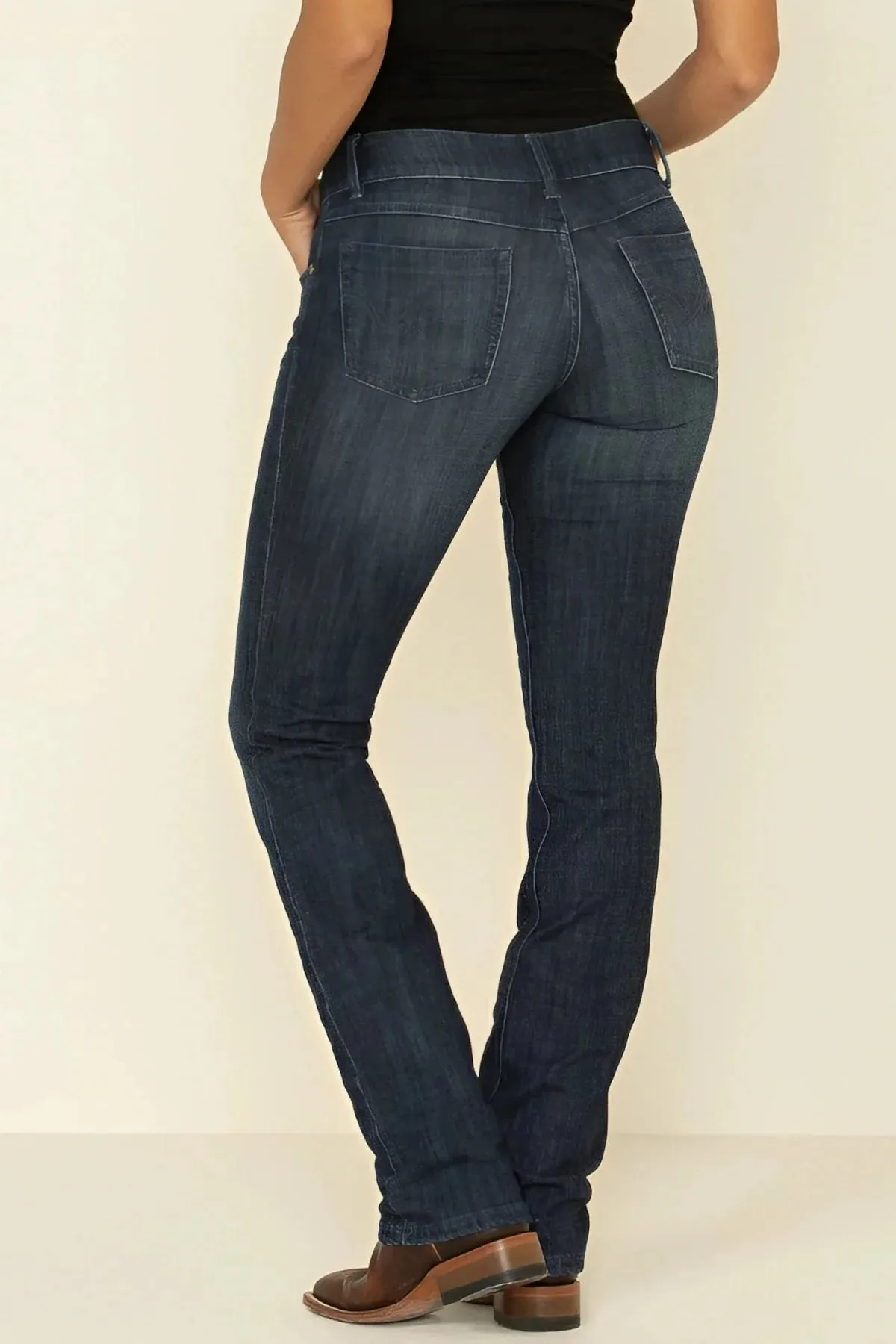 Straight Boot Leg Jeans