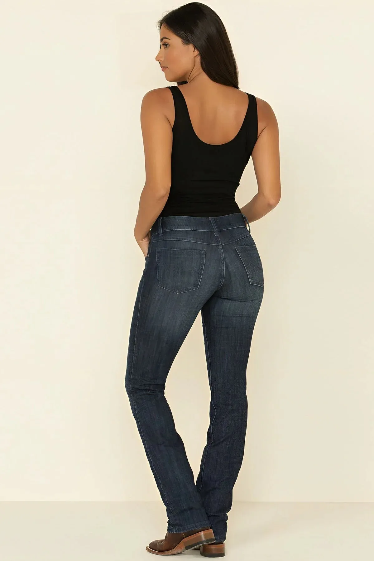 Straight Boot Leg Jeans