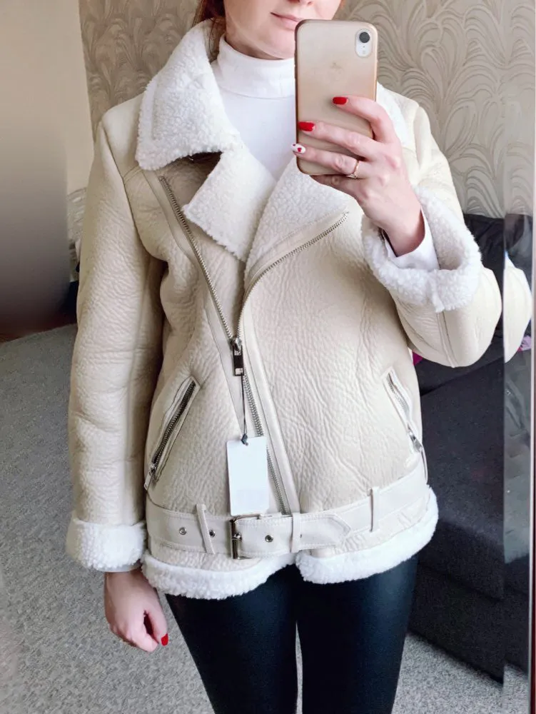 Stylemein - Leather Jacket For Women | Leather Ladies Coat
