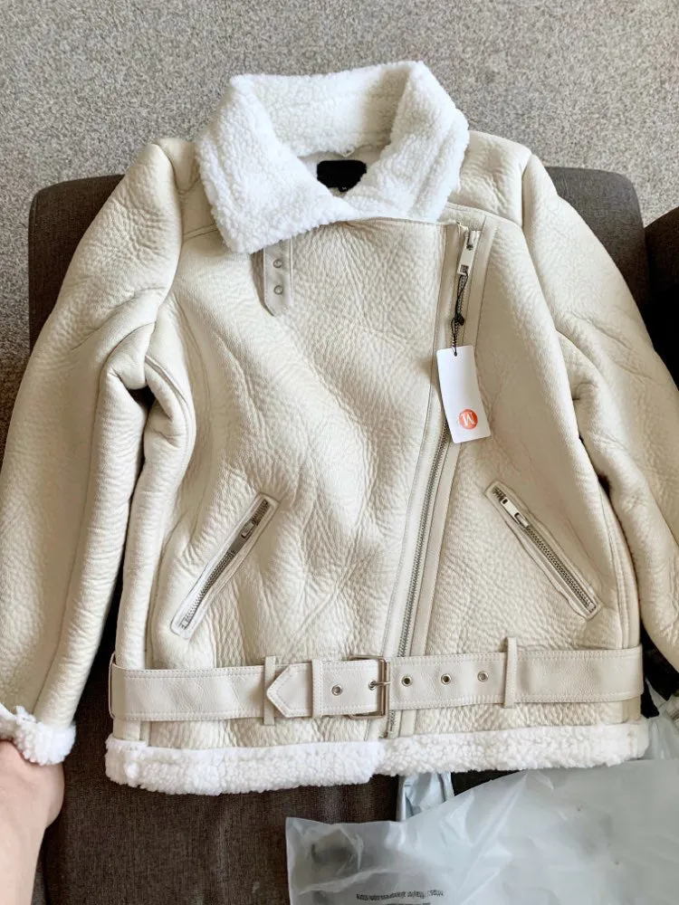 Stylemein - Leather Jacket For Women | Leather Ladies Coat