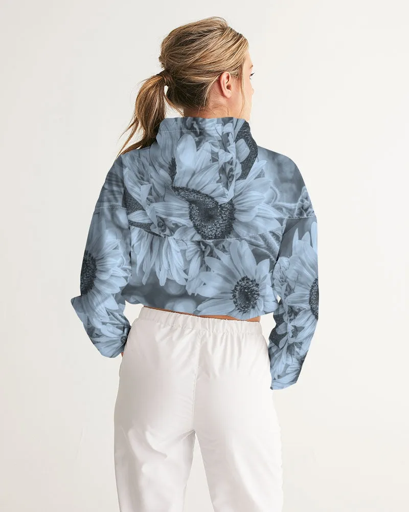 Sunflower Freedom Fashion Cropped Windbreaker