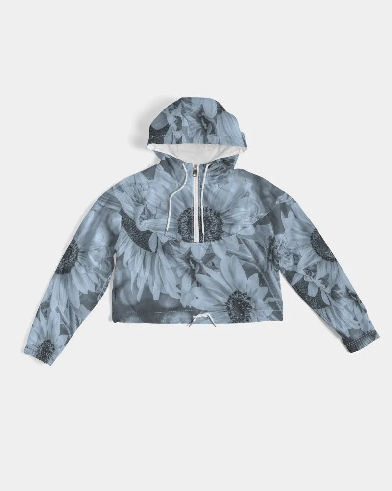 Sunflower Freedom Fashion Cropped Windbreaker