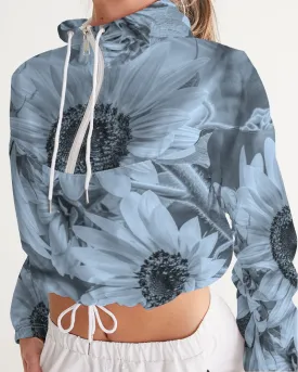 Sunflower Freedom Fashion Cropped Windbreaker