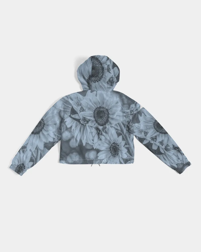 Sunflower Freedom Fashion Cropped Windbreaker