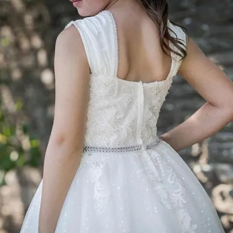 Taffeta Communion Dress